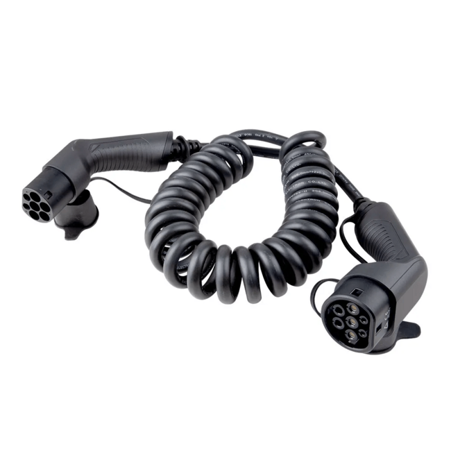 Bals laadkabel 7,5 meter Type 2 krulsnoer 32A