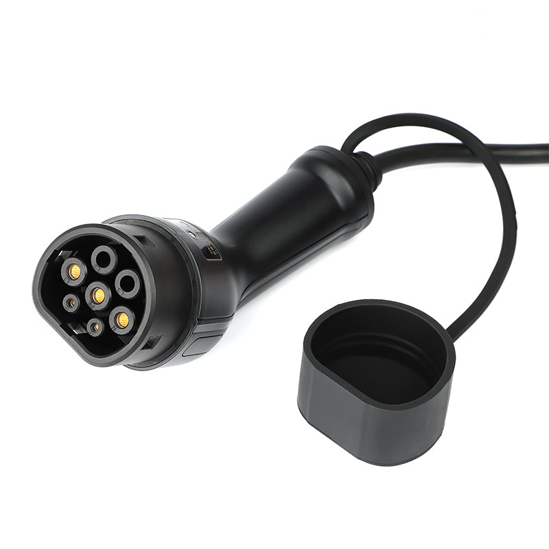 BlackCharge® 2.0 (7.4kW) Mobiele Krachtstroom Lader Type 2 naar CEE - BlackCharge 5 meter