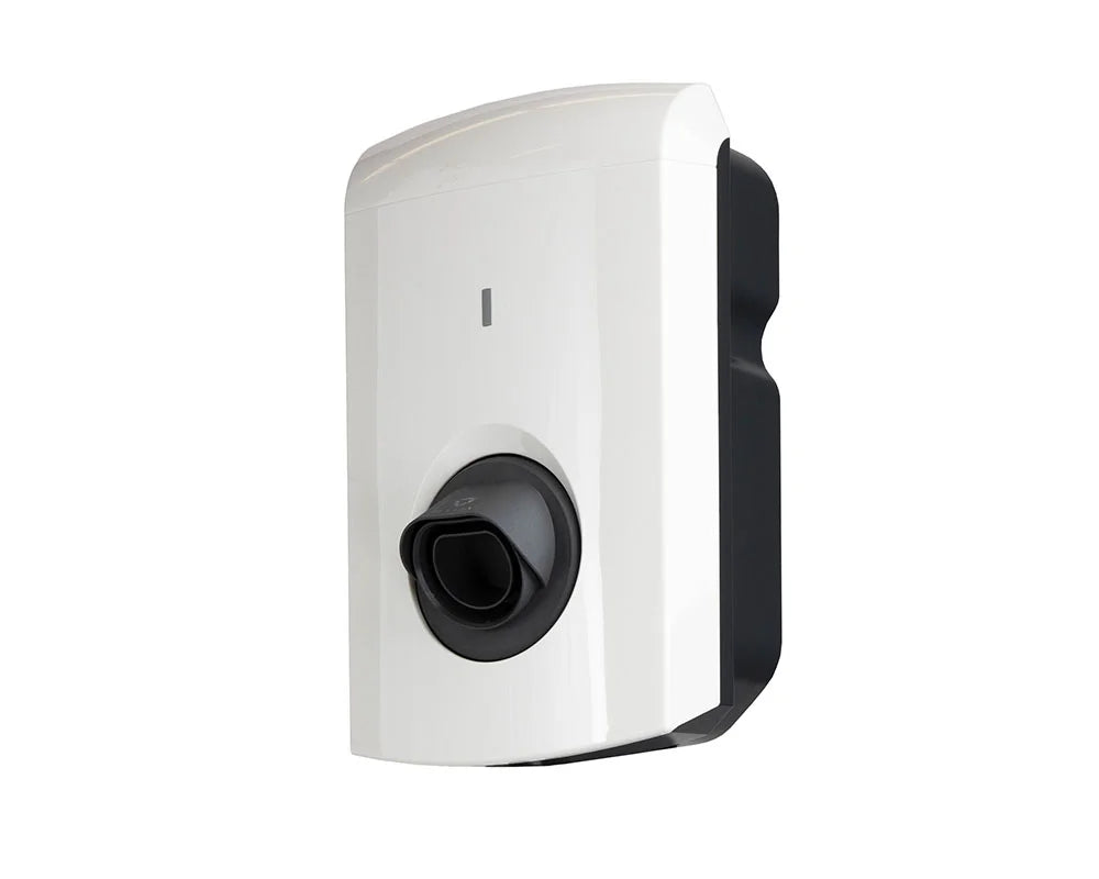 Alfen Eve Single S-line | 11 kW Laadstation | Socket of Vaste Kabel | Wit - BlackCharge Vaste kabel / Wit / Excl. Kabel