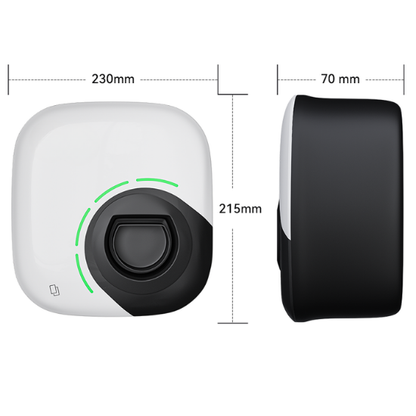 Socket EV Laadstation 7kW, 11kW of 22kW