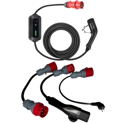 Voldt Booster EV Set – Mobiele Laadset 22kW | Type 2 | 3-fase | IP67