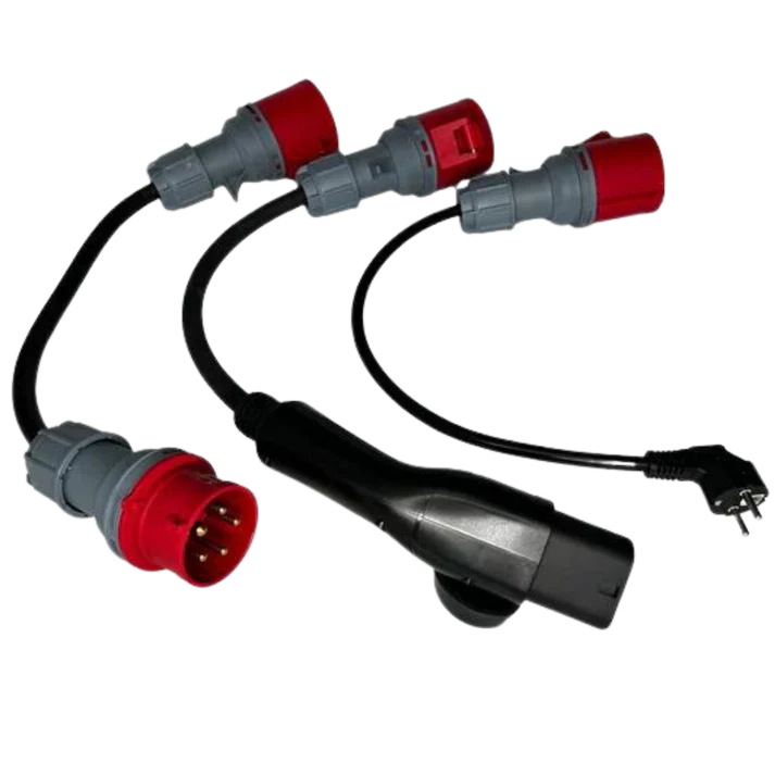 Voldt Booster EV Set – Mobiele Laadset 22kW | Type 2 | 3-fase | IP67