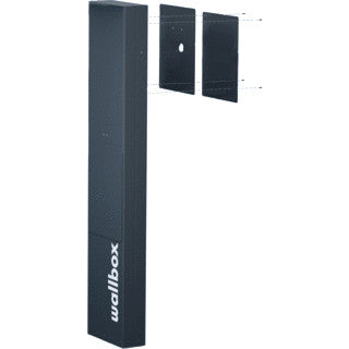 Wallbox Eiffel Dubbele Montage Adapter - BlackCharge Default Title